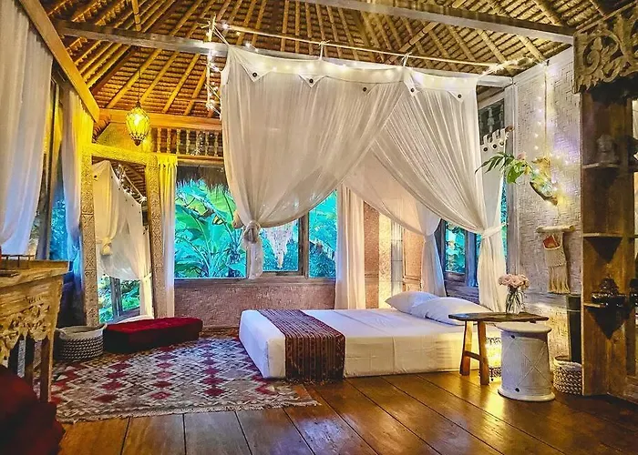 アパート Create @1111 Barong - One Bedroom Inspiring Space ウブド